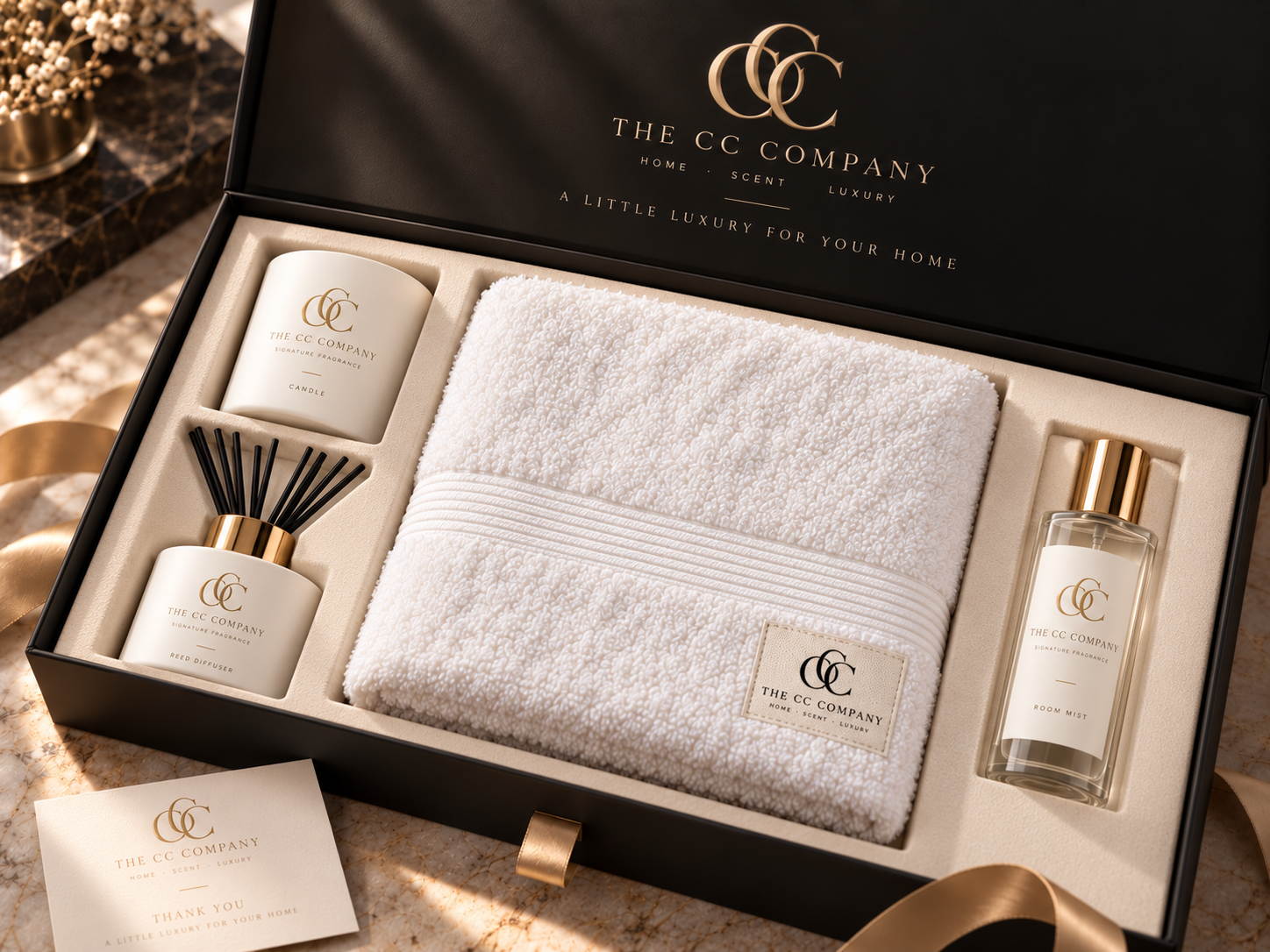 CC Company gift box